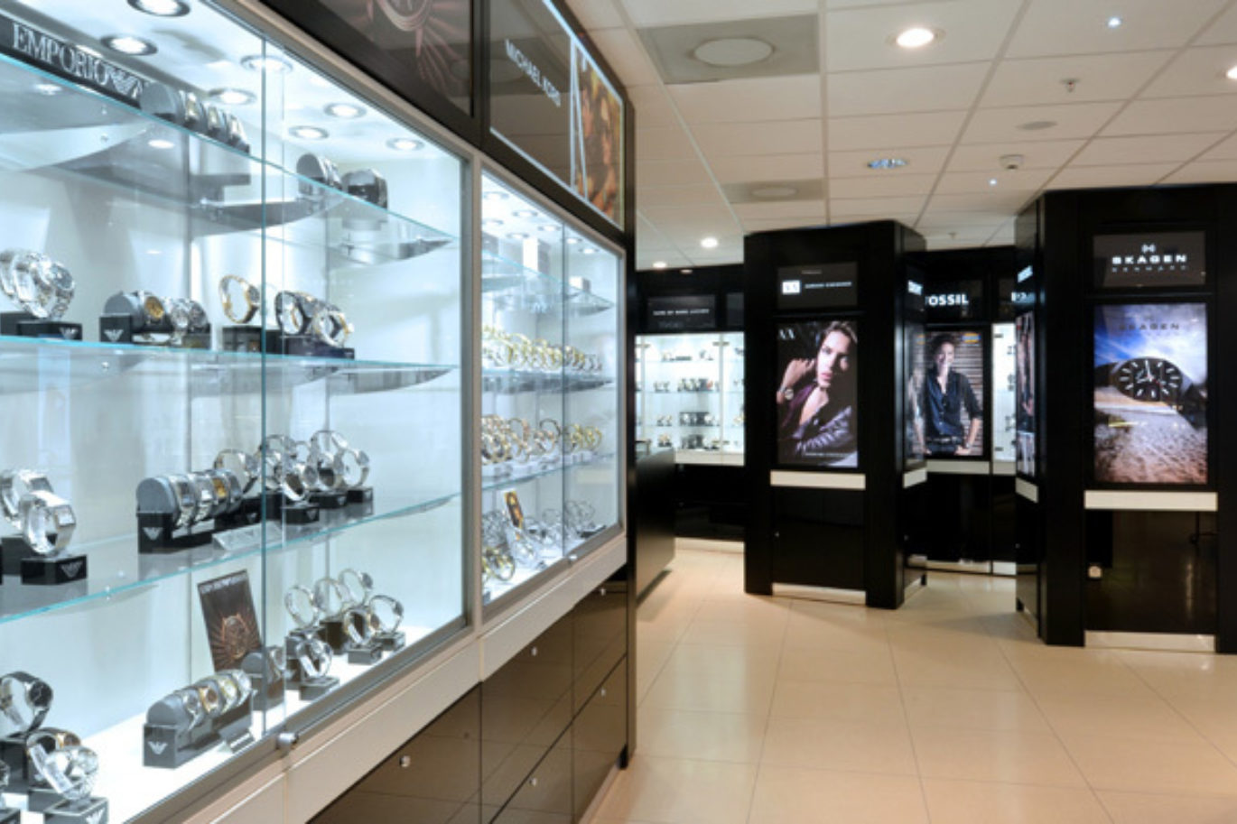 Fossil - Fit Out Within a Trading Department Store