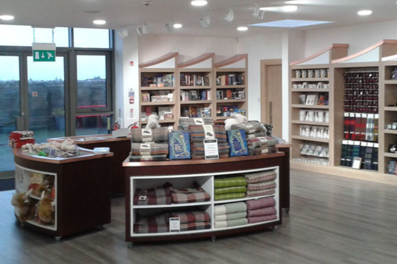 National Trust for Scotland - Bespoke Joinery and Fit Out Within Visitor Centre